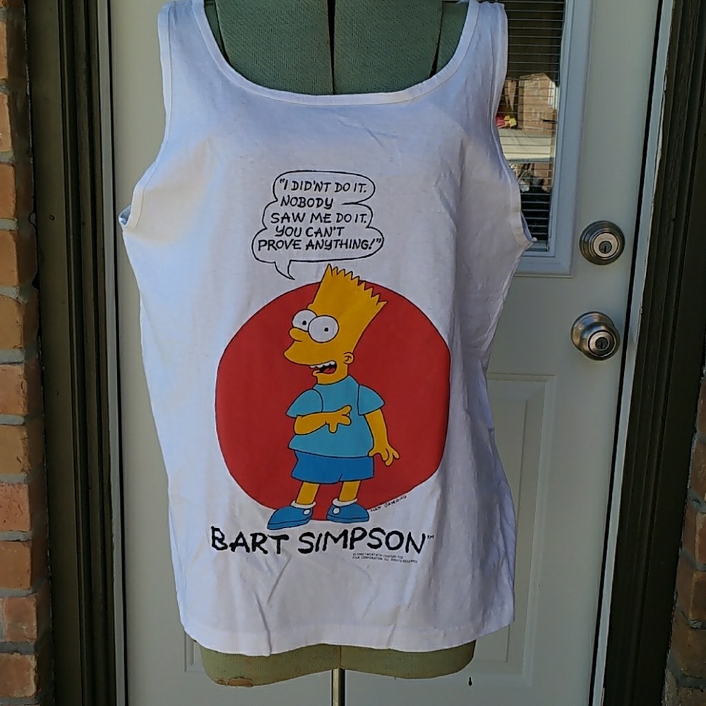Bart Simpson Tank Top 1990